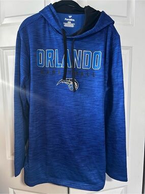 Fanatics Blue Orlando Basketball Hooded Pullover